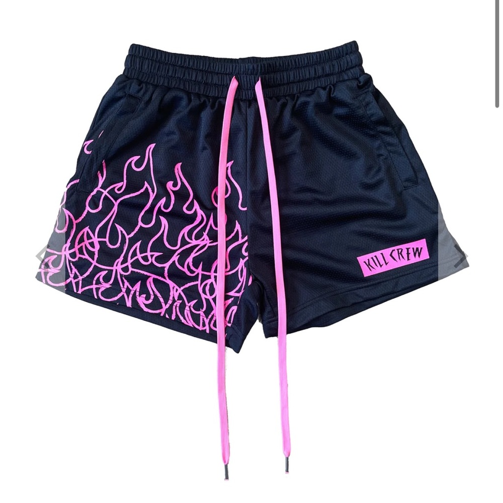 Kill crew workout shorts mid thigh cut